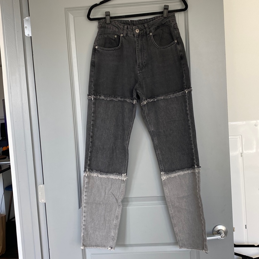 Ragged Priest Color Block Jeans